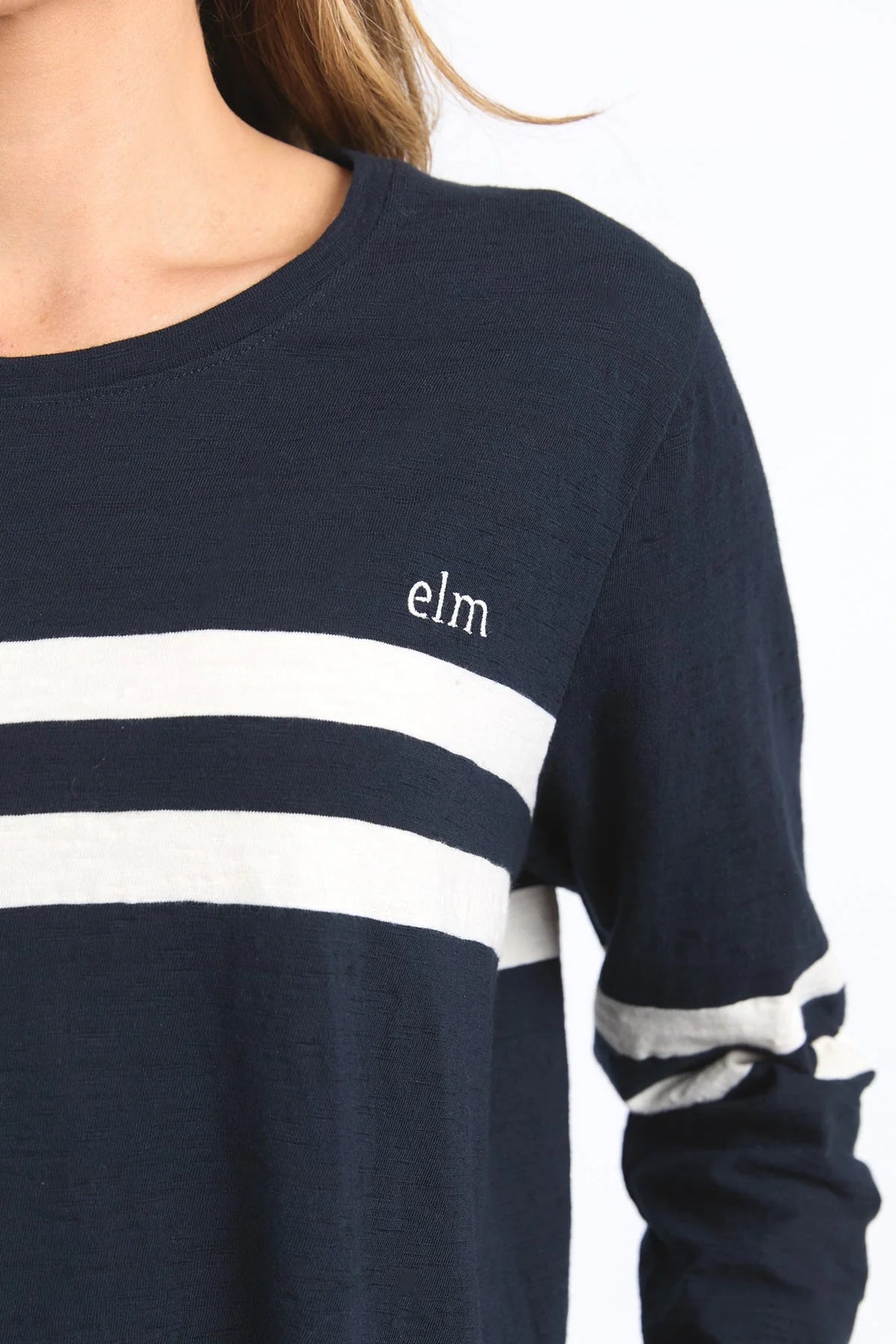 Adora Long Sleeve Tee Navy