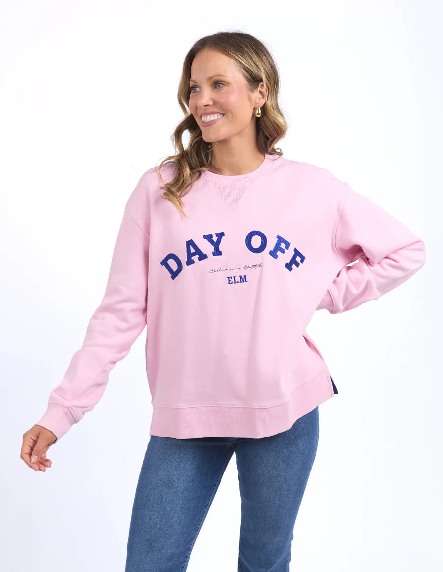 Day Off Crew Soft Pink