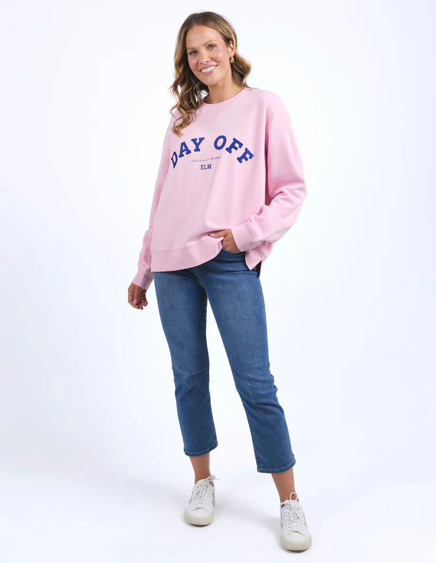 Day Off Crew Soft Pink