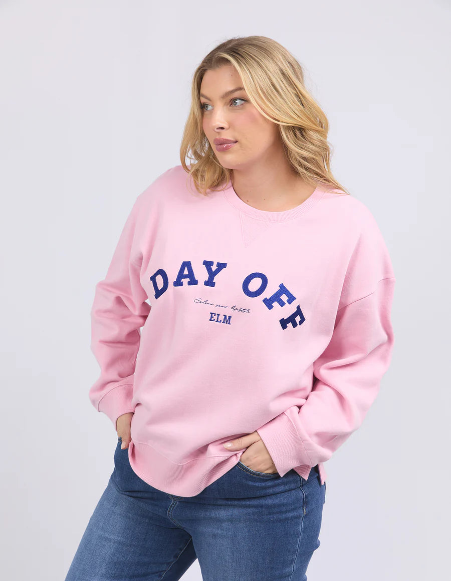 Day Off Crew Soft Pink