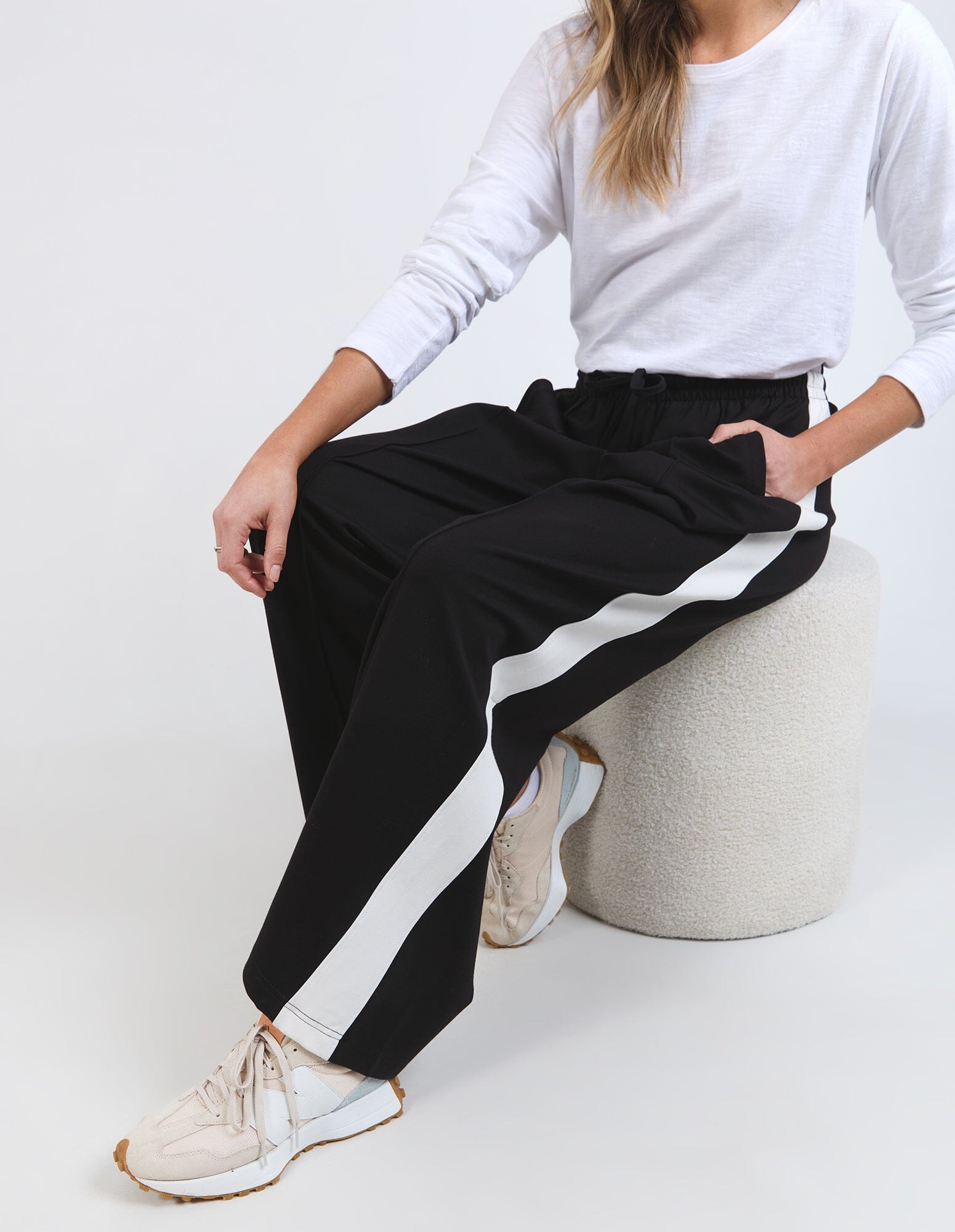 CARMEN WIDE LEG PANT BLACK