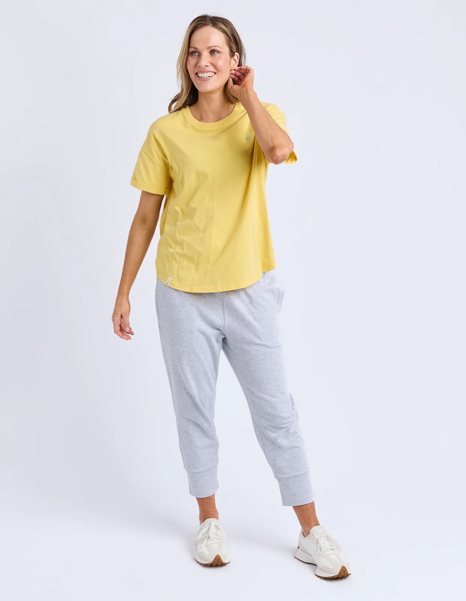 Halli SS Tee Lemon