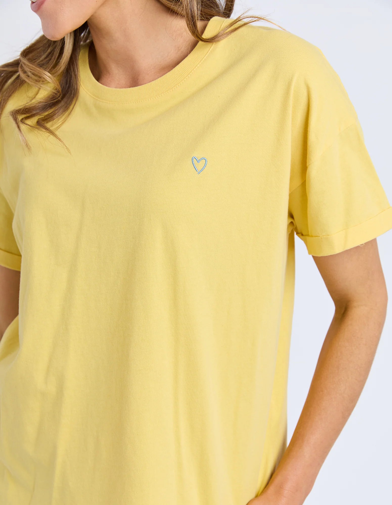 Halli SS Tee Lemon