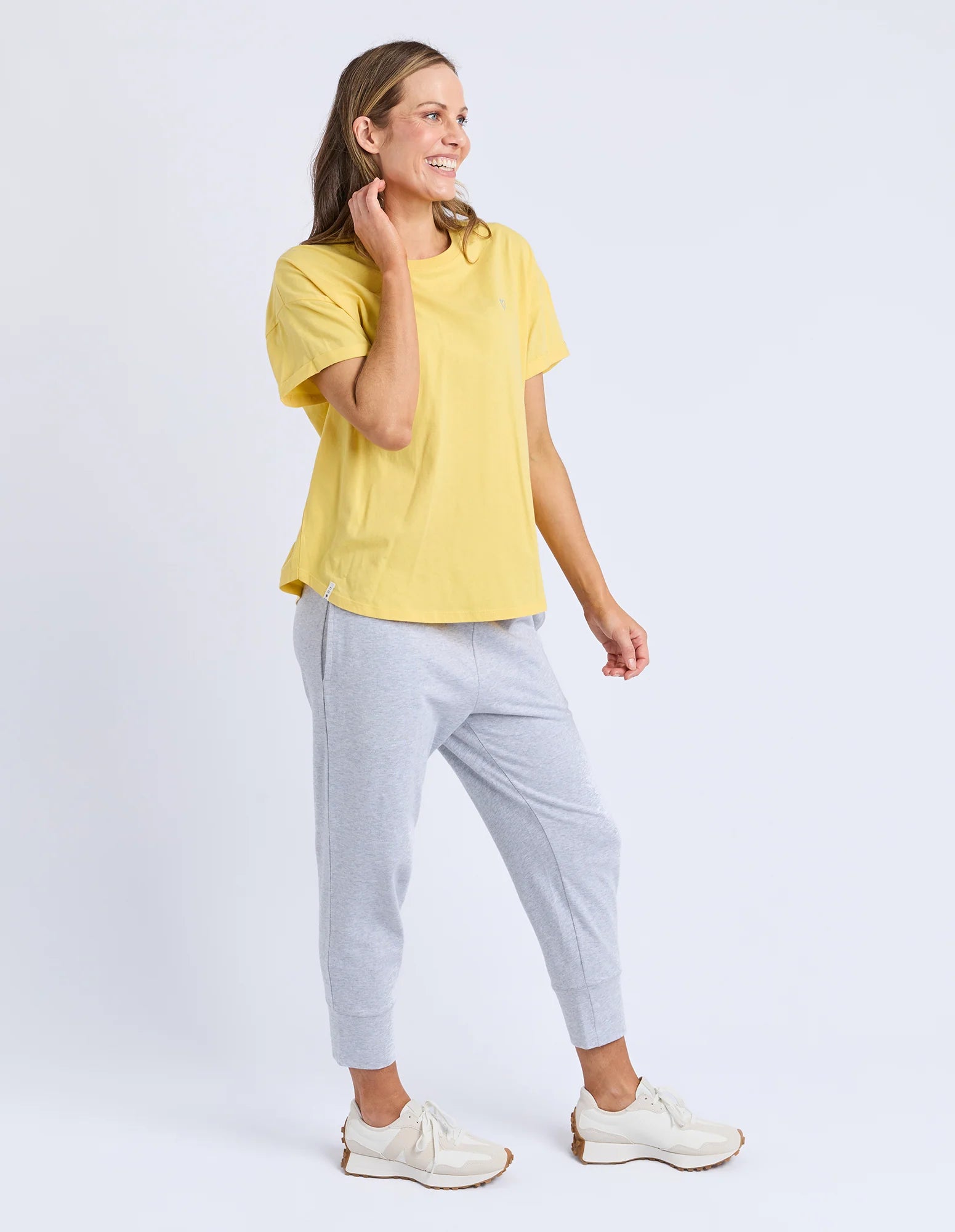 Halli SS Tee Lemon