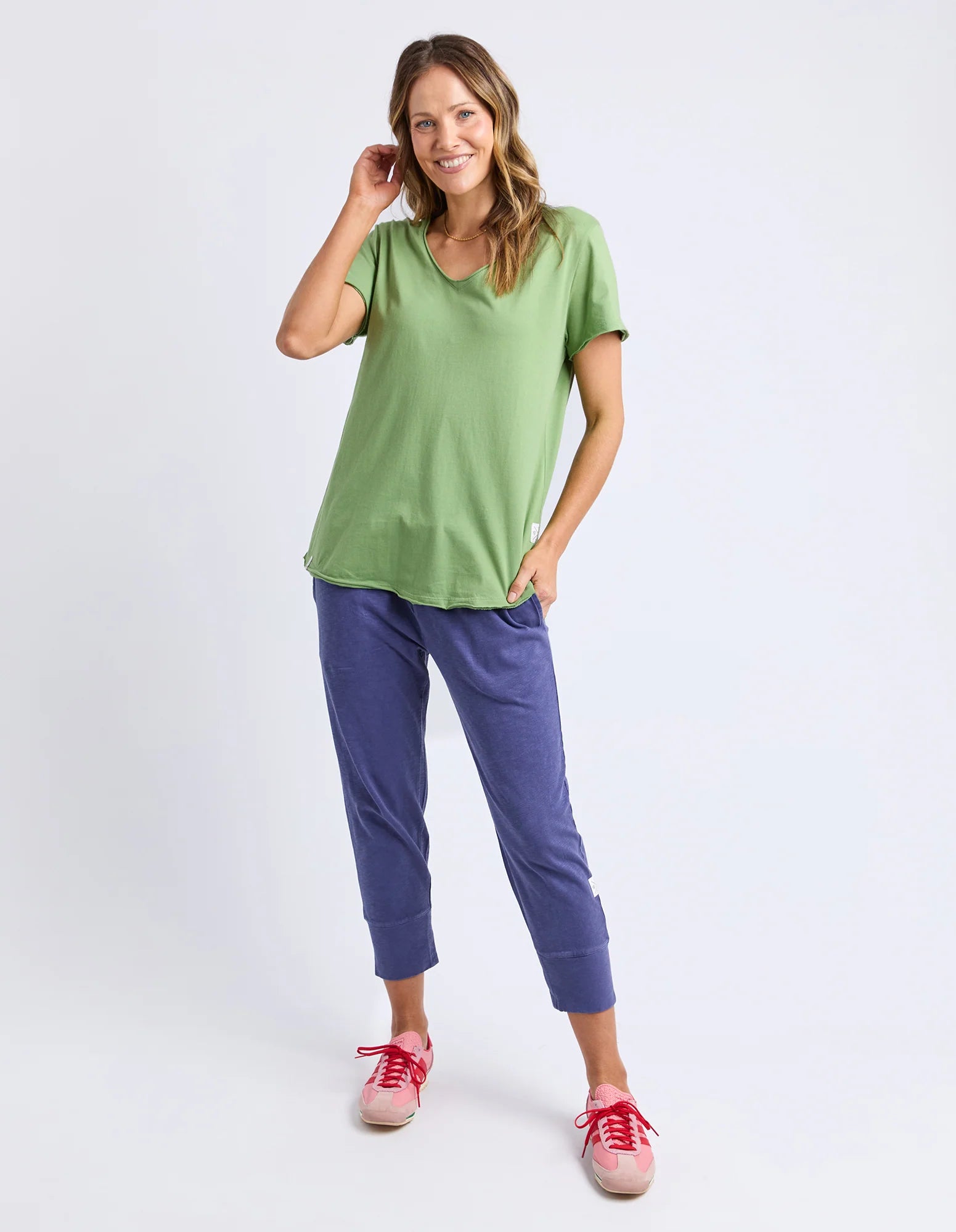 Pima Vee Tee Forset Green