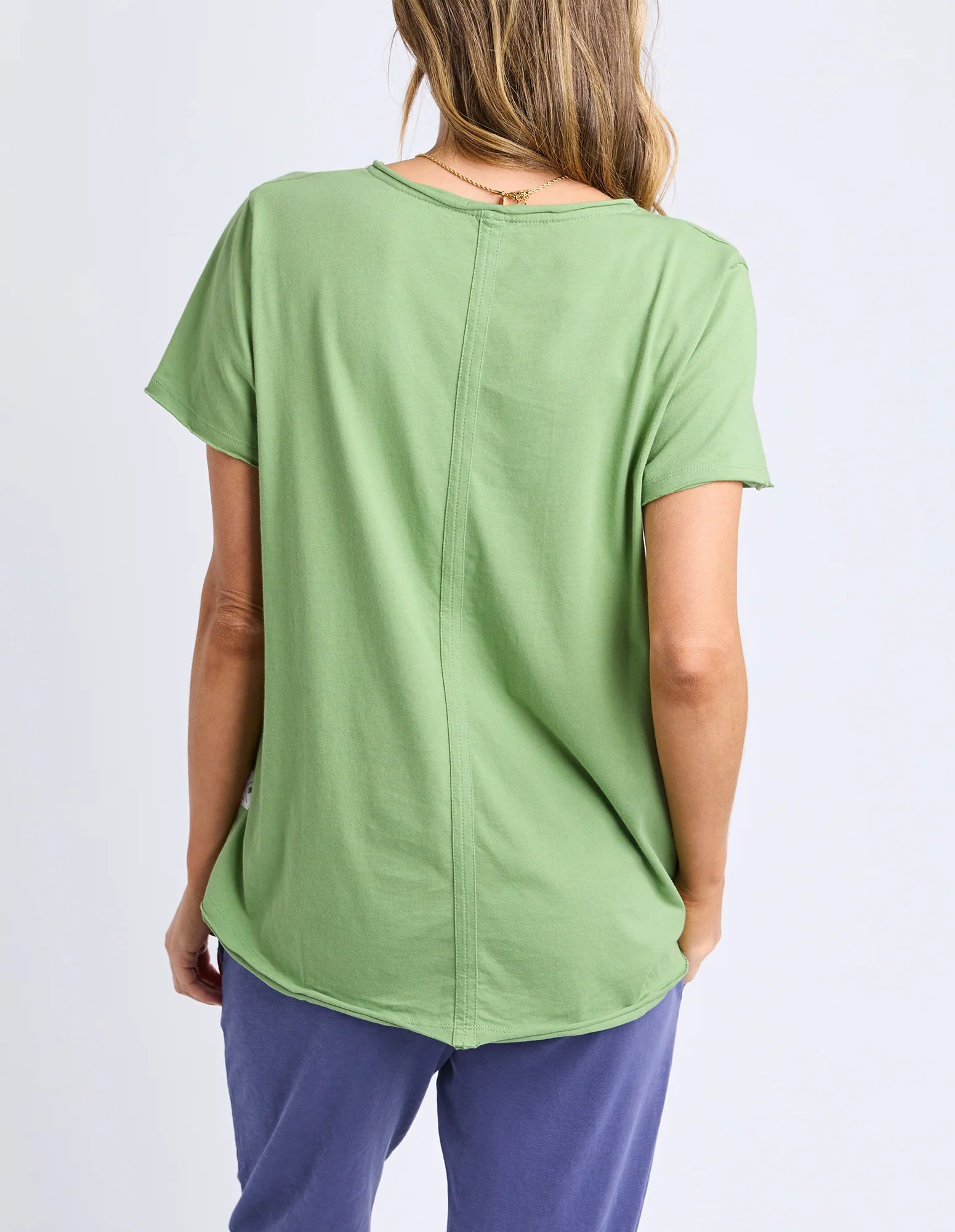 Pima Vee Tee Forset Green