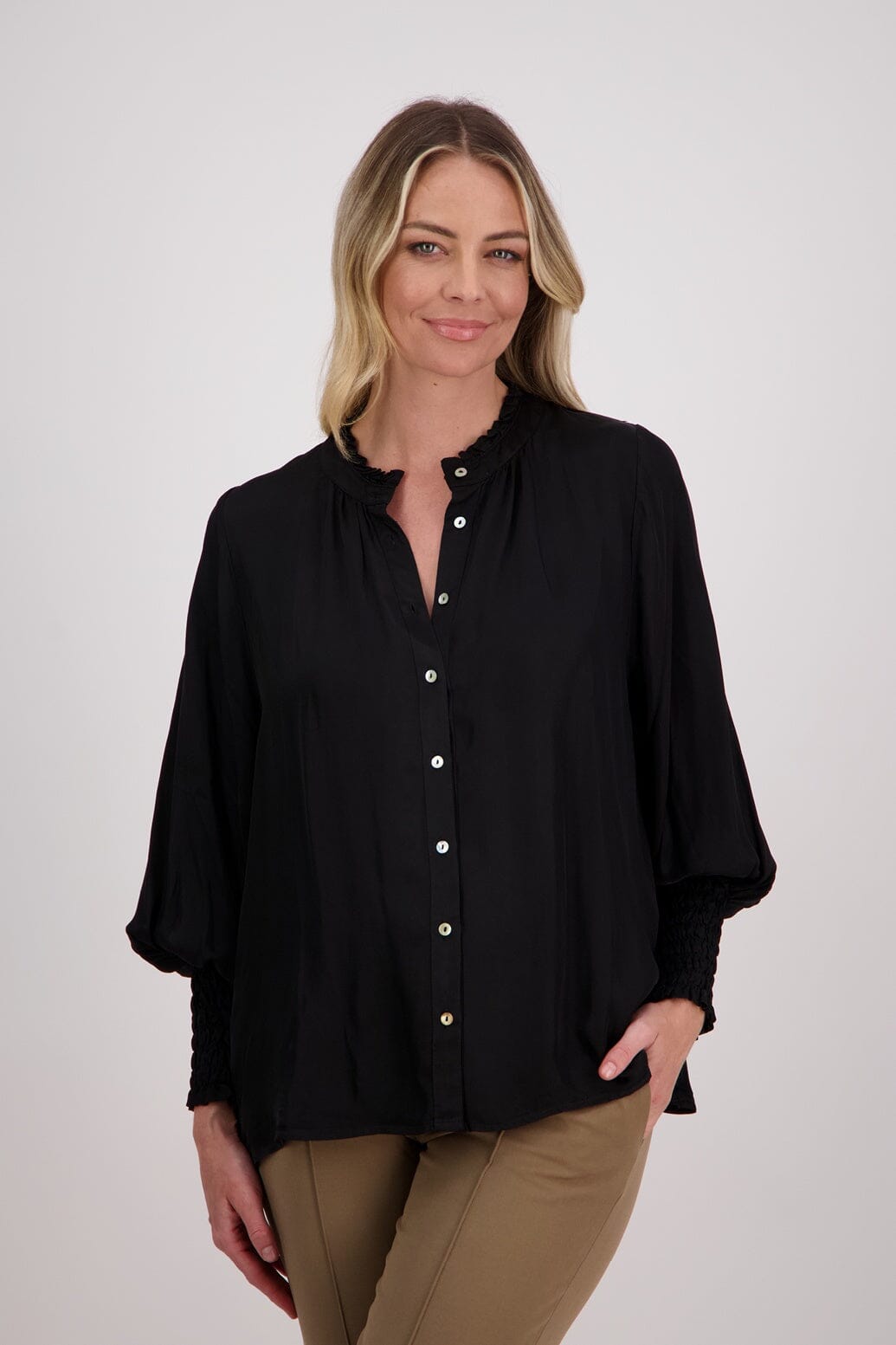 Audrey Shirt - Black