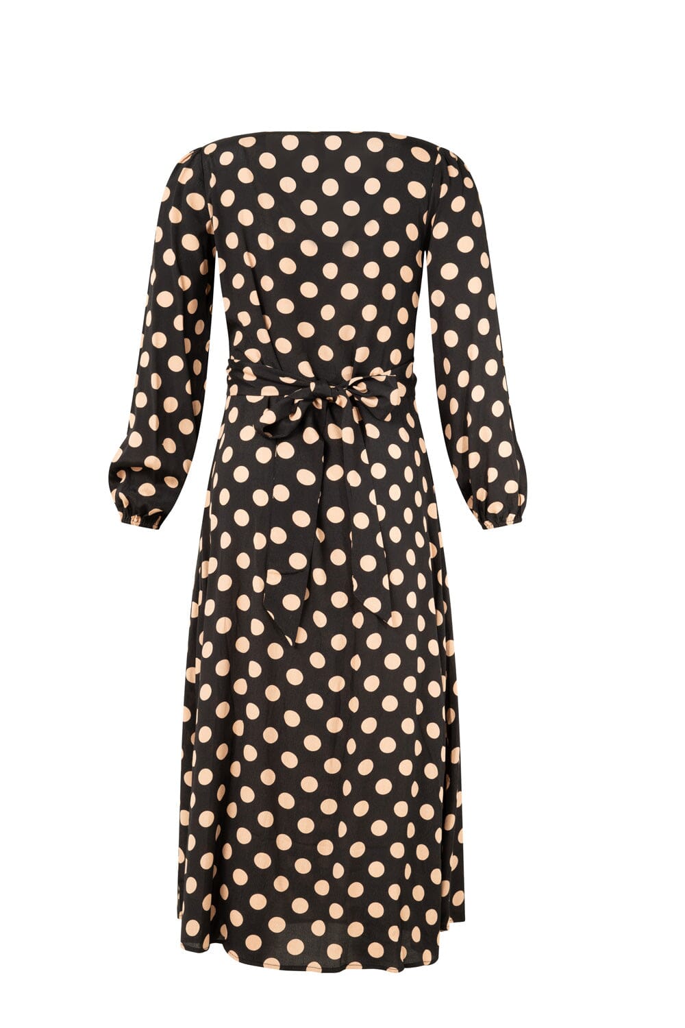 SABRINA DRESS LATTE POLKADOT9420080010057