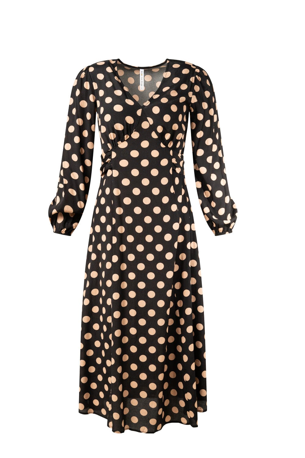 SABRINA DRESS LATTE POLKADOT9420080010057