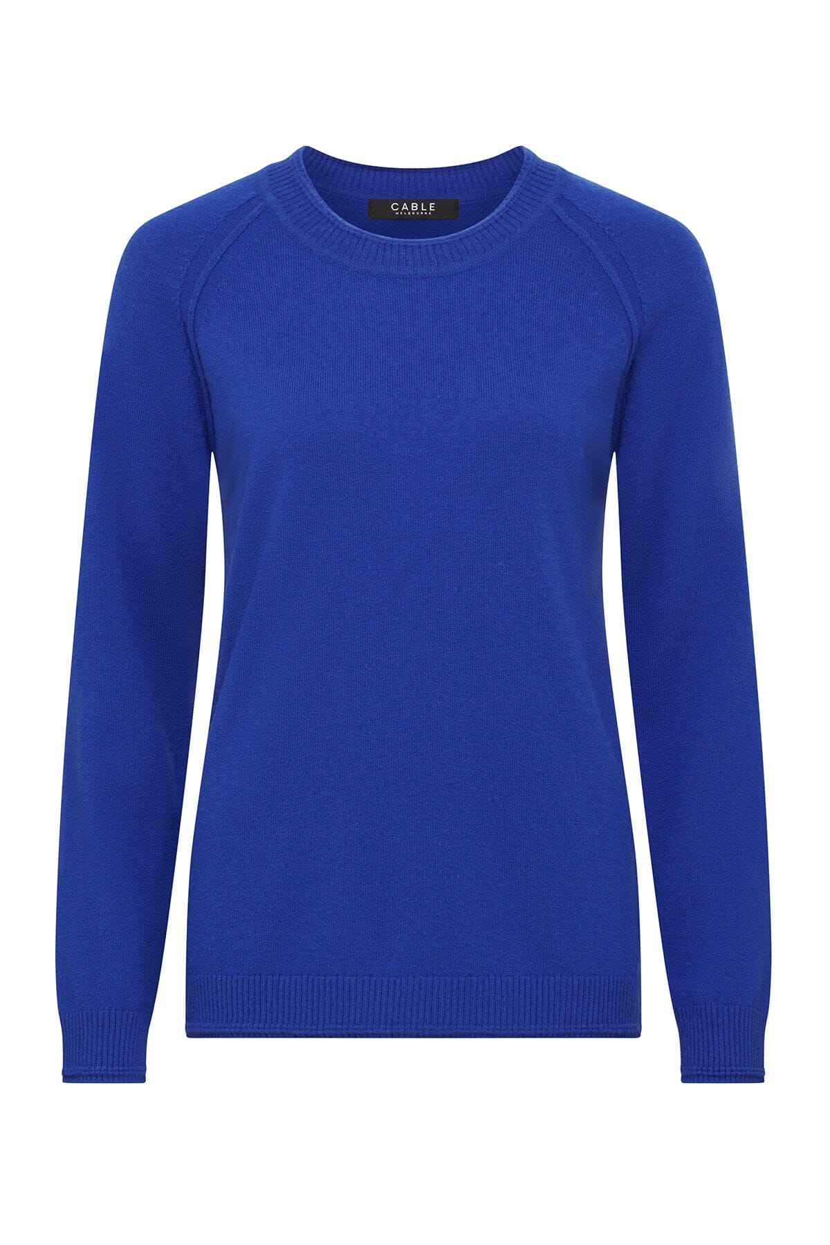 Cashmere Crew Jumper - Sapphire