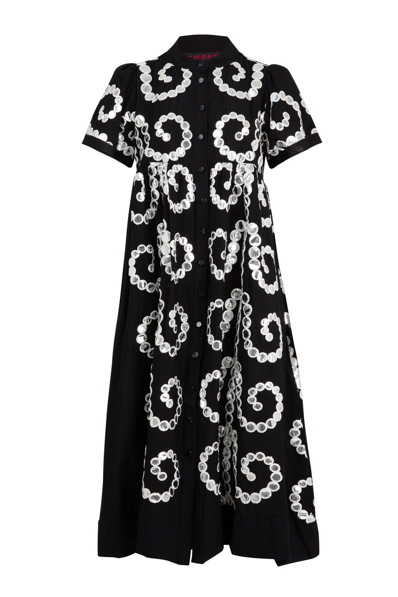 Round + Round Dress Black