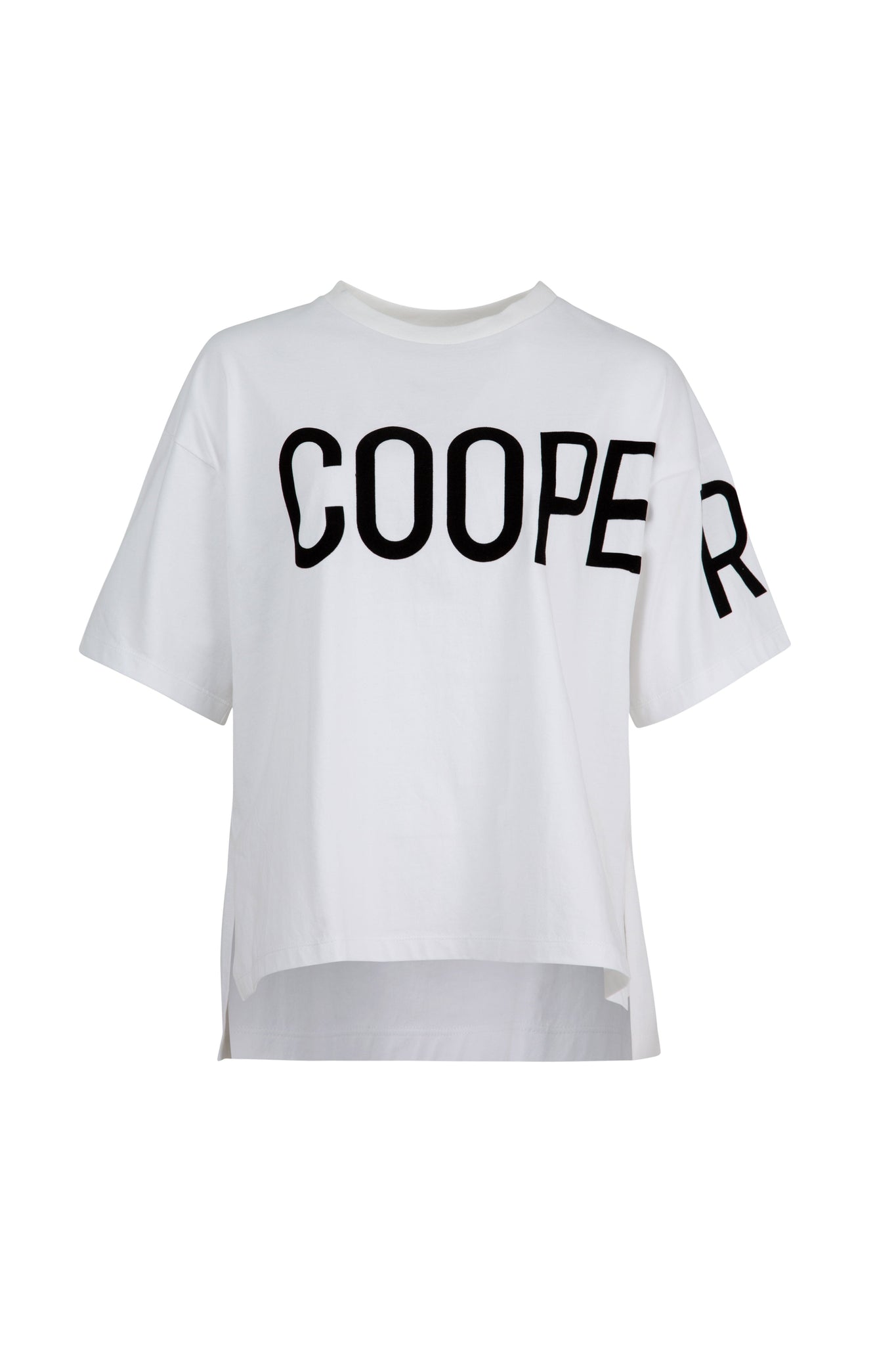 Left Hanging  T Shirt White
