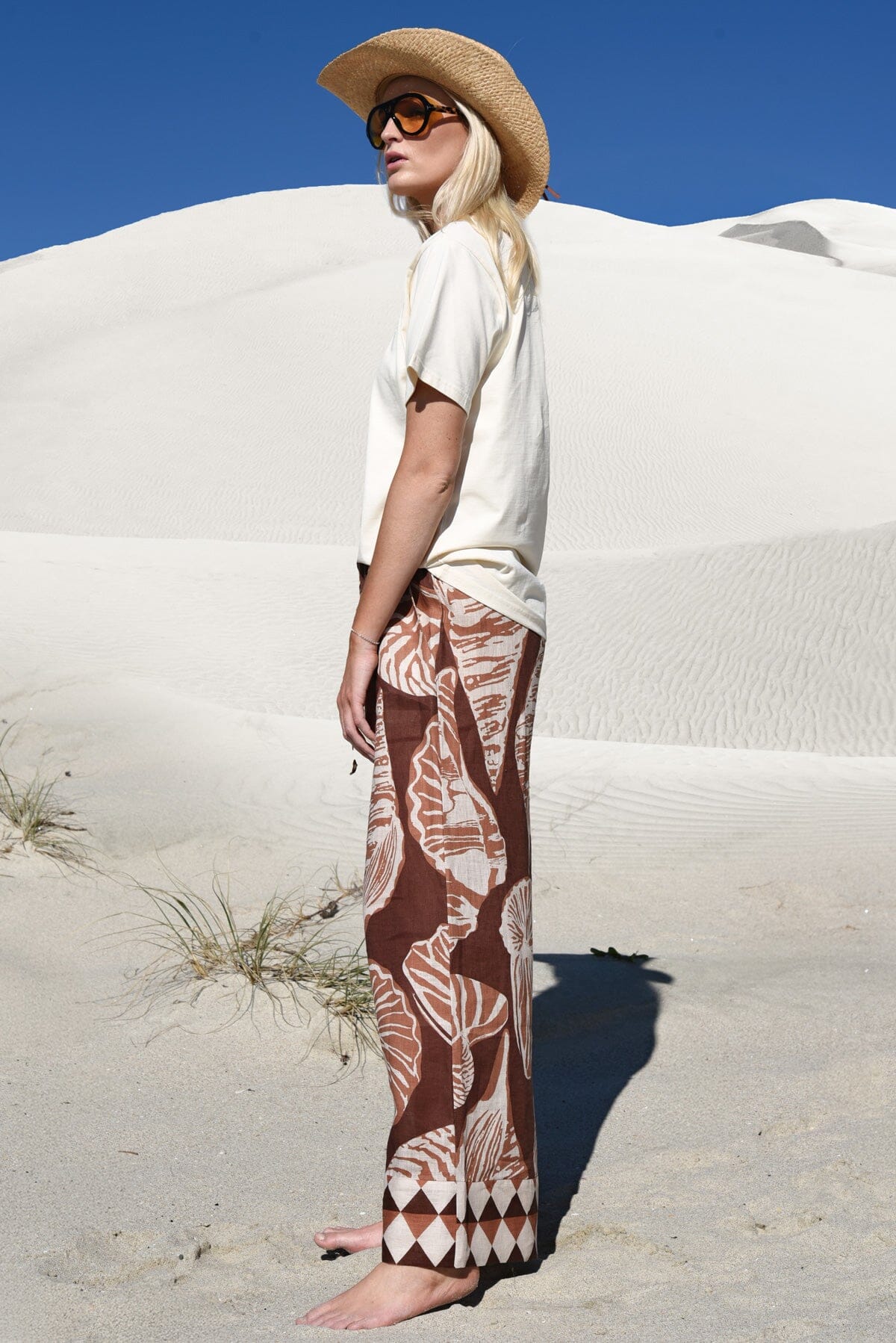 Seville Strolls Trouser Brown Shells