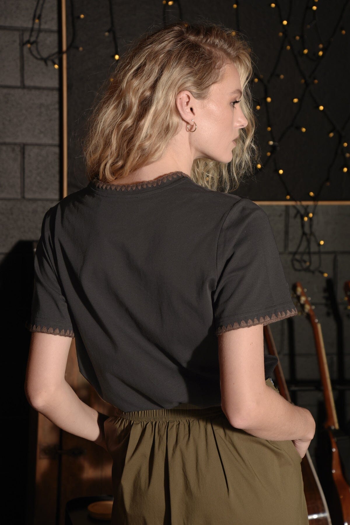 THE PERFECT STITCH BLACK/BROWN