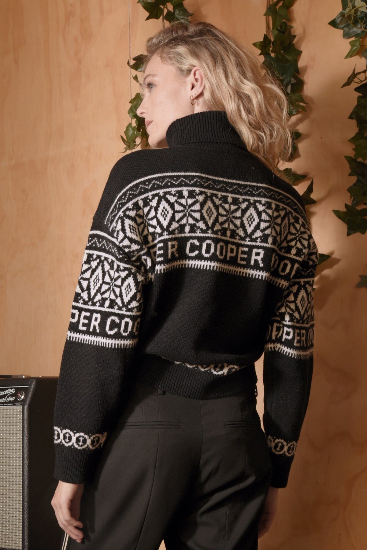 APRES -  SKI  JERSEY BLACK