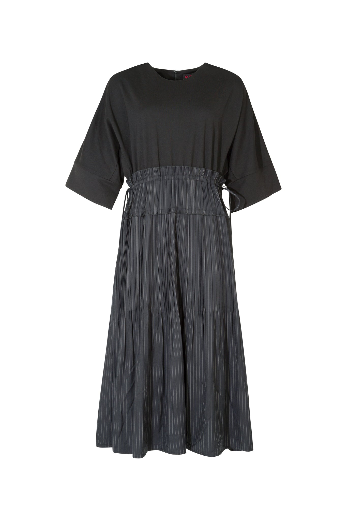 PLEATING MOMENTS DRESS