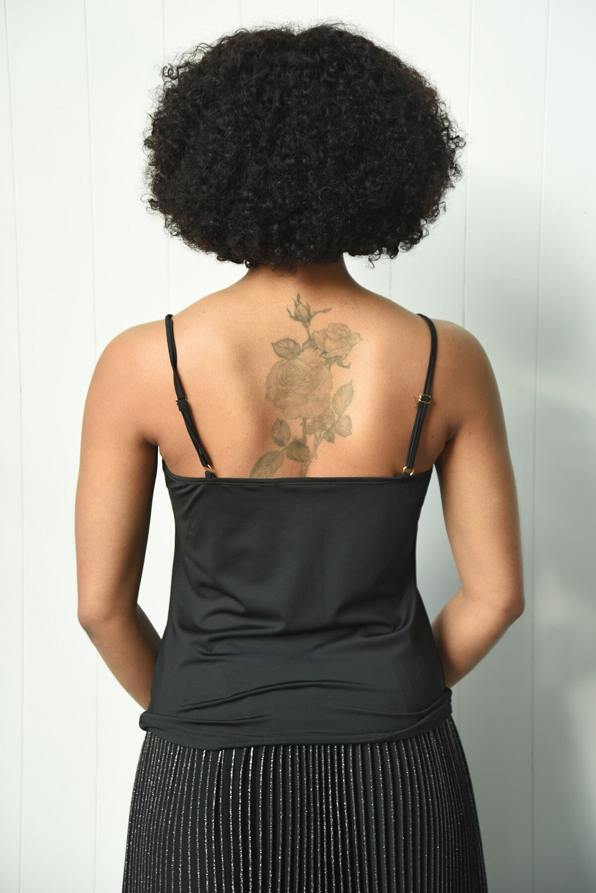 HEART & CAMISOLE BLACK