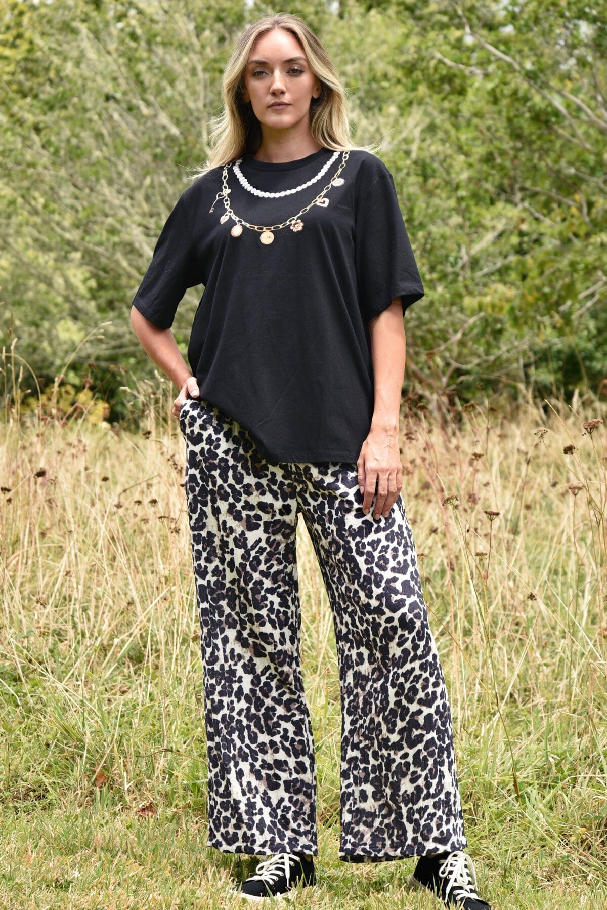 Haute To Trot Pant Leopard