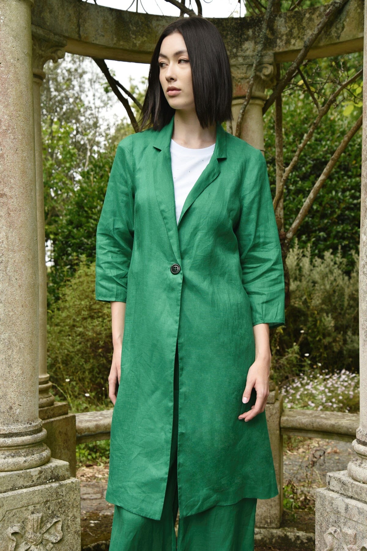 Star Duster Coat Green