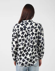 Charlotte Shirt Navy Flowers