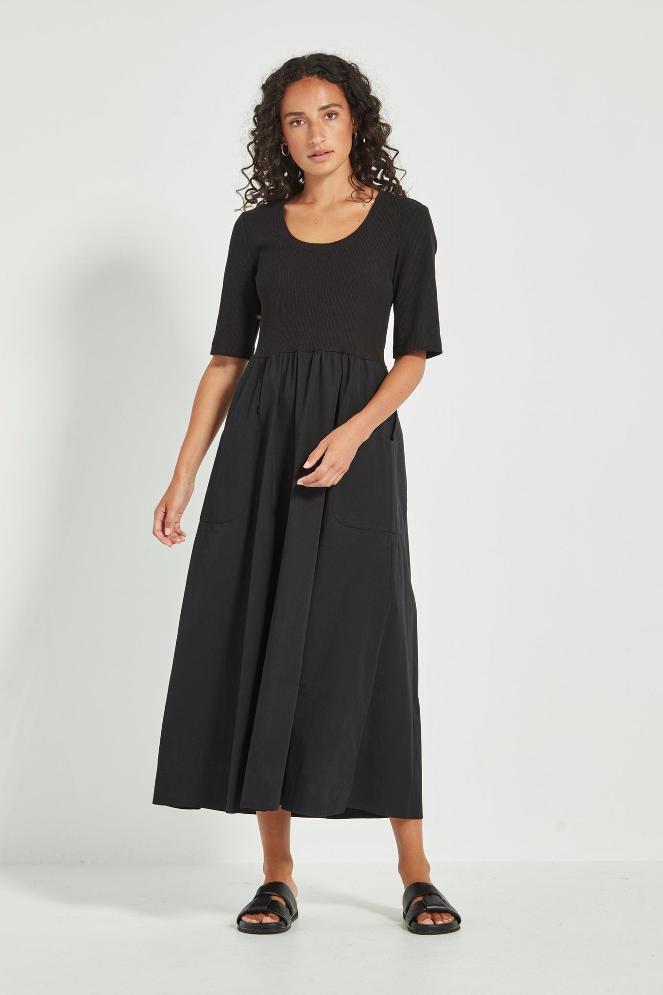 CONTESSA DRESS - BLACK