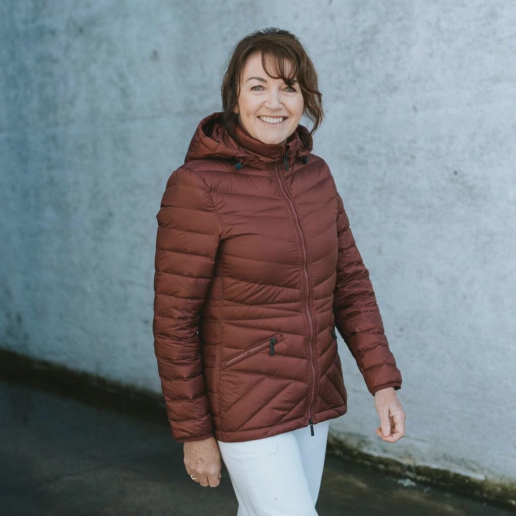 CUSHIA JACKET CABERNET