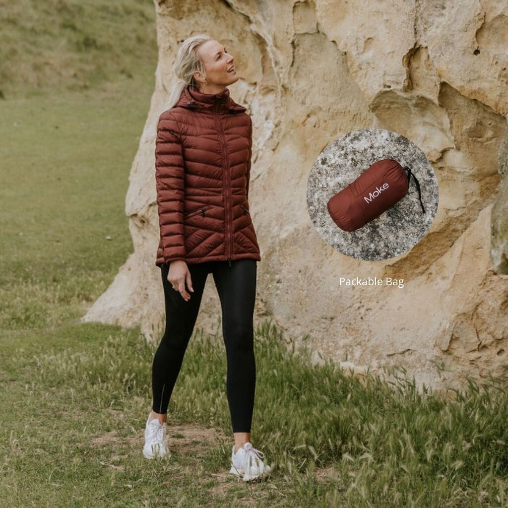 CUSHIA JACKET CABERNET