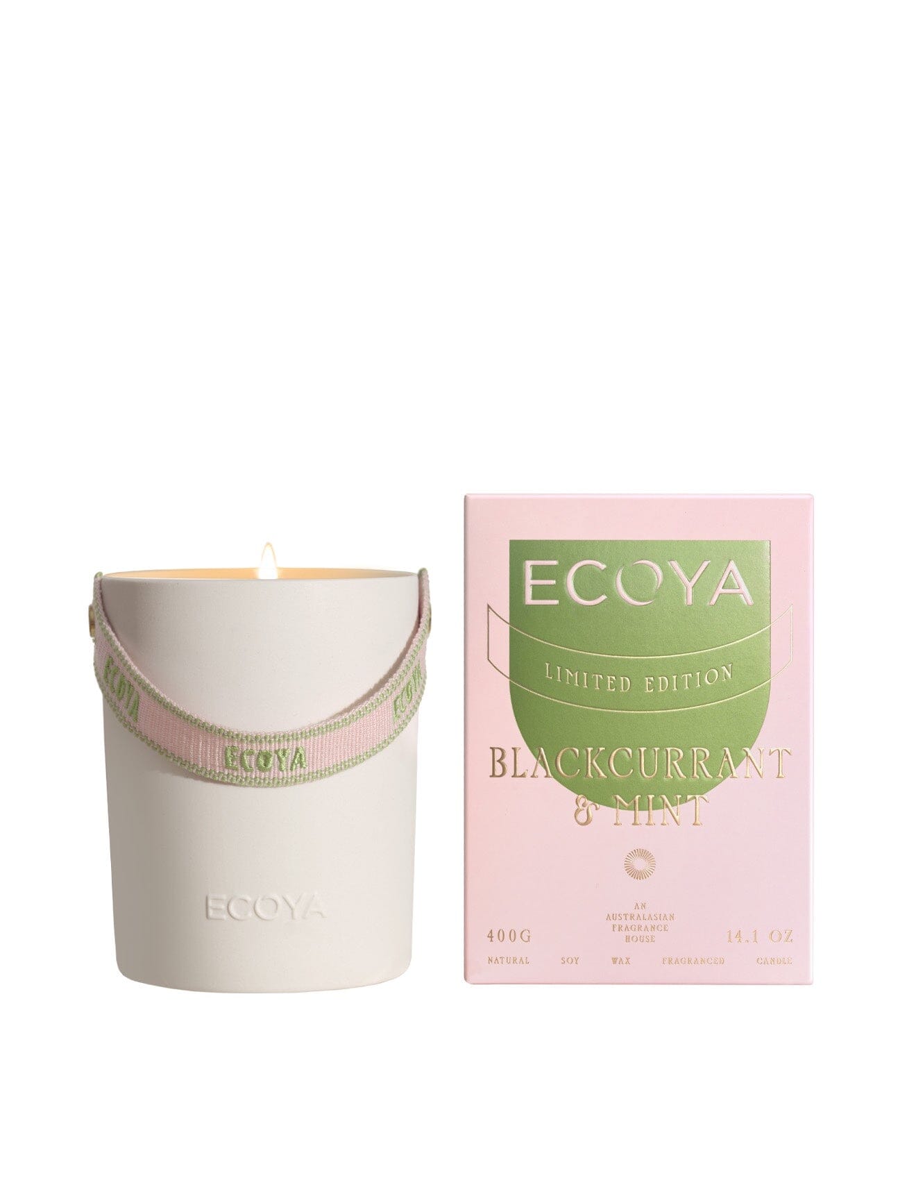 Ceramic Candle Blackcurrant & Mint