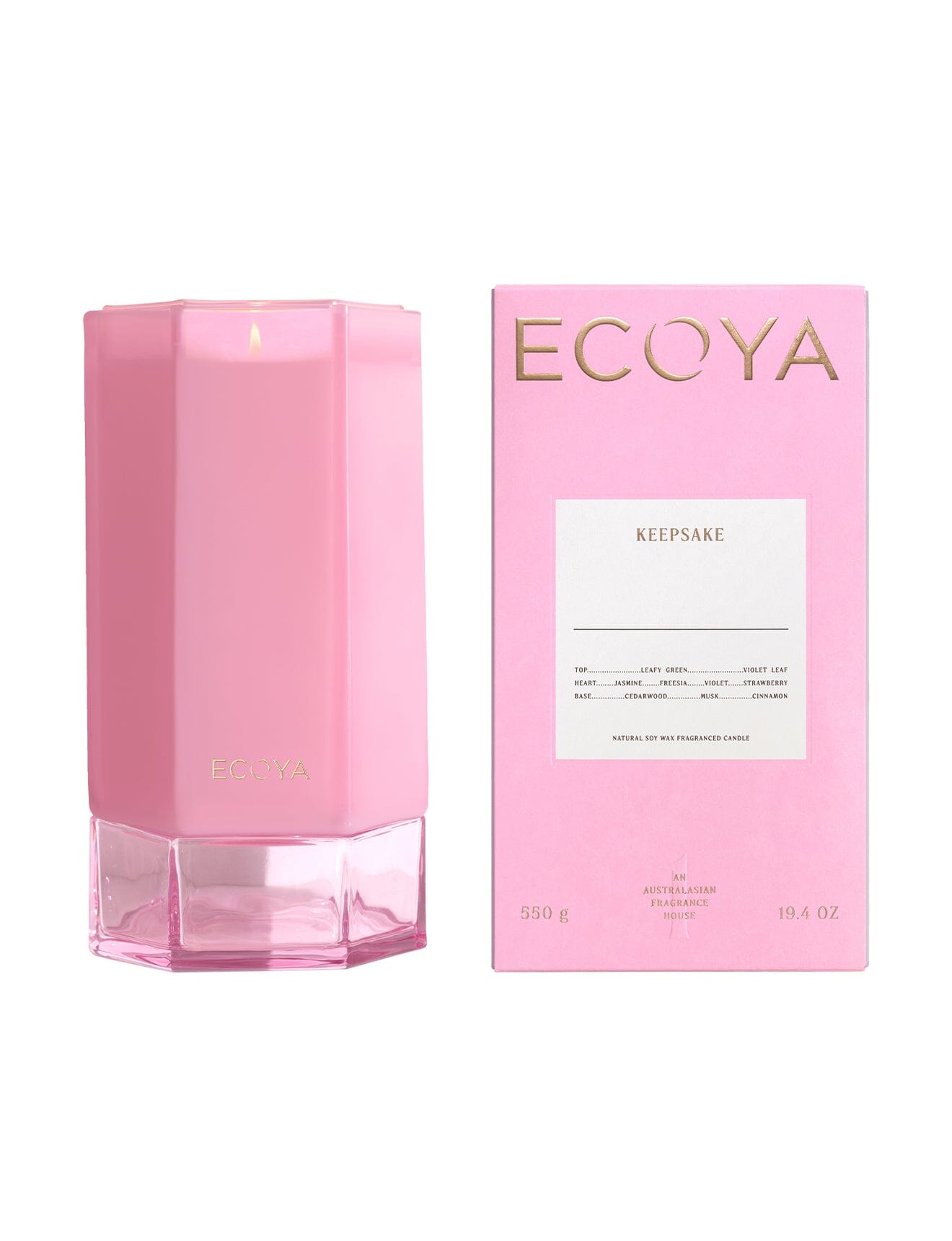 Keepsake Collection Candle - One Pink