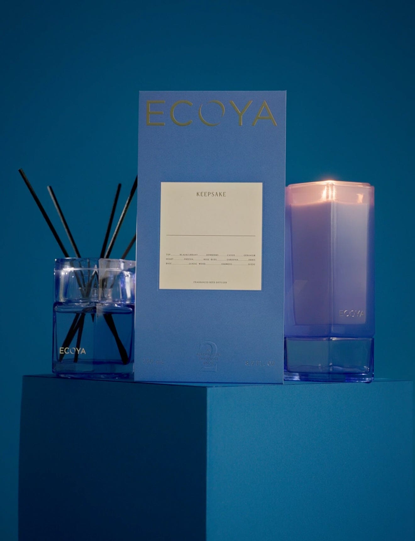Keepsake Collection Candle - Two Blue