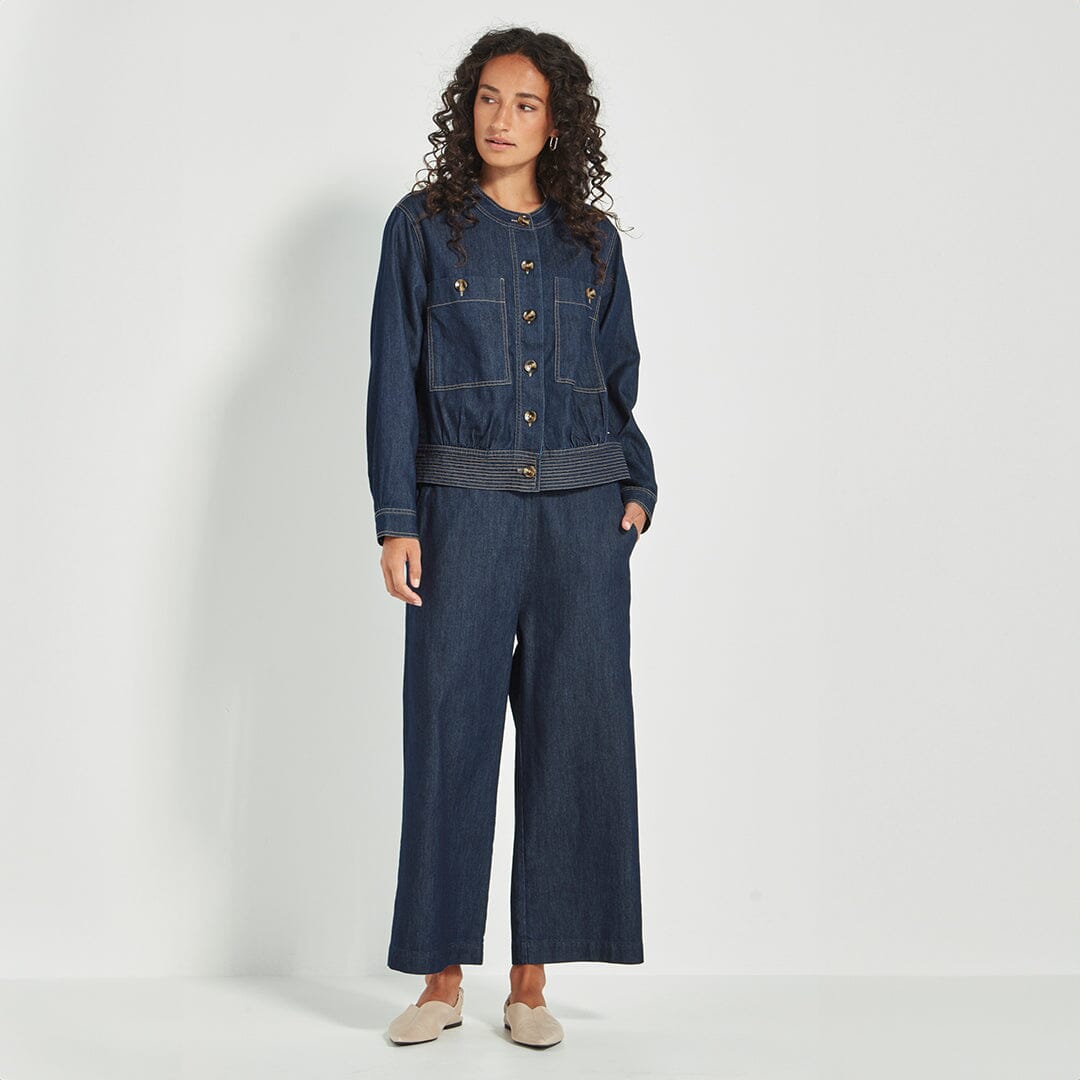 ENTHRALL PANT - DARK DENIM