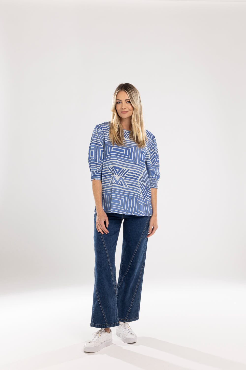 Finley Top Blue