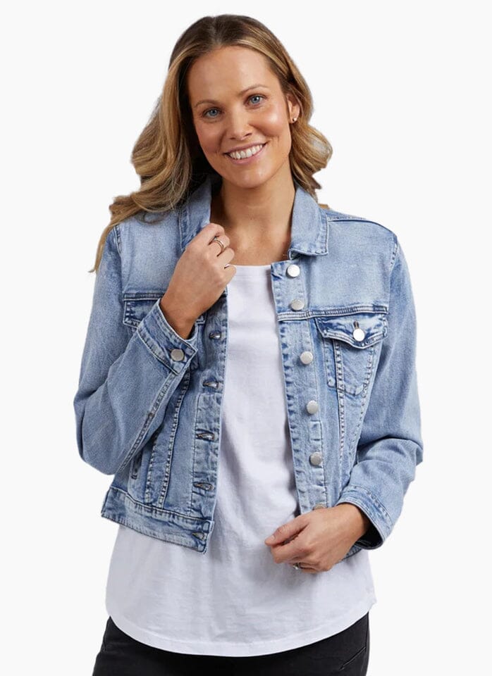 Georgia Denim Jacket Light Blue