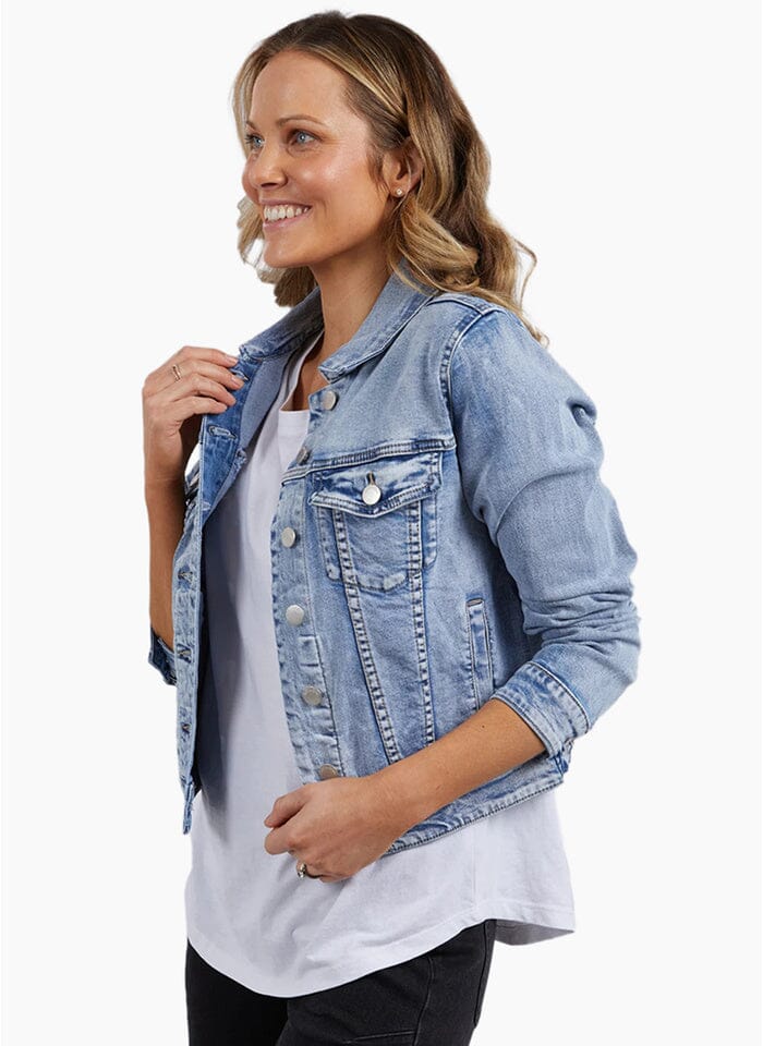 Georgia Denim Jacket Light Blue
