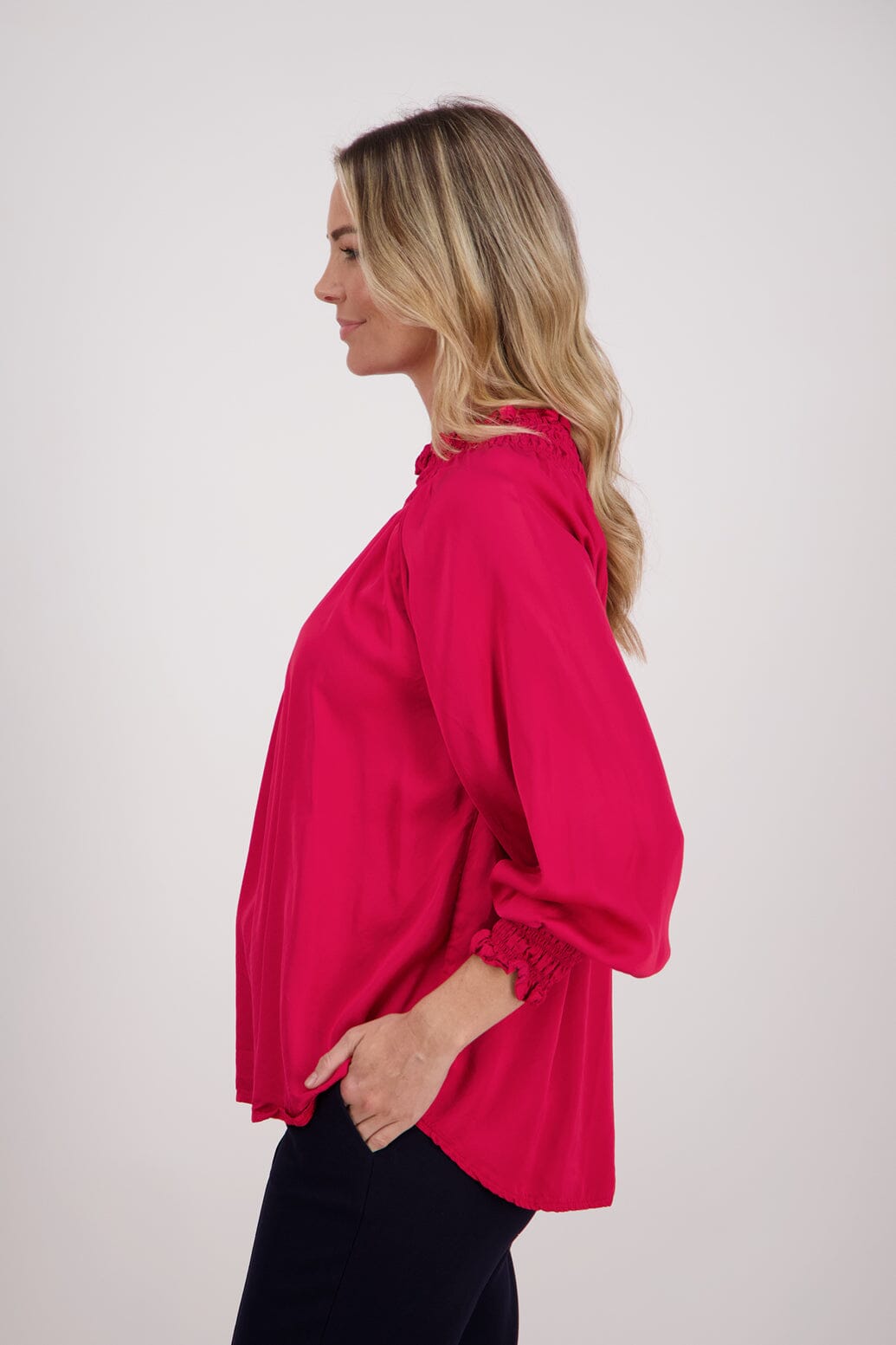 Hollis Top Red