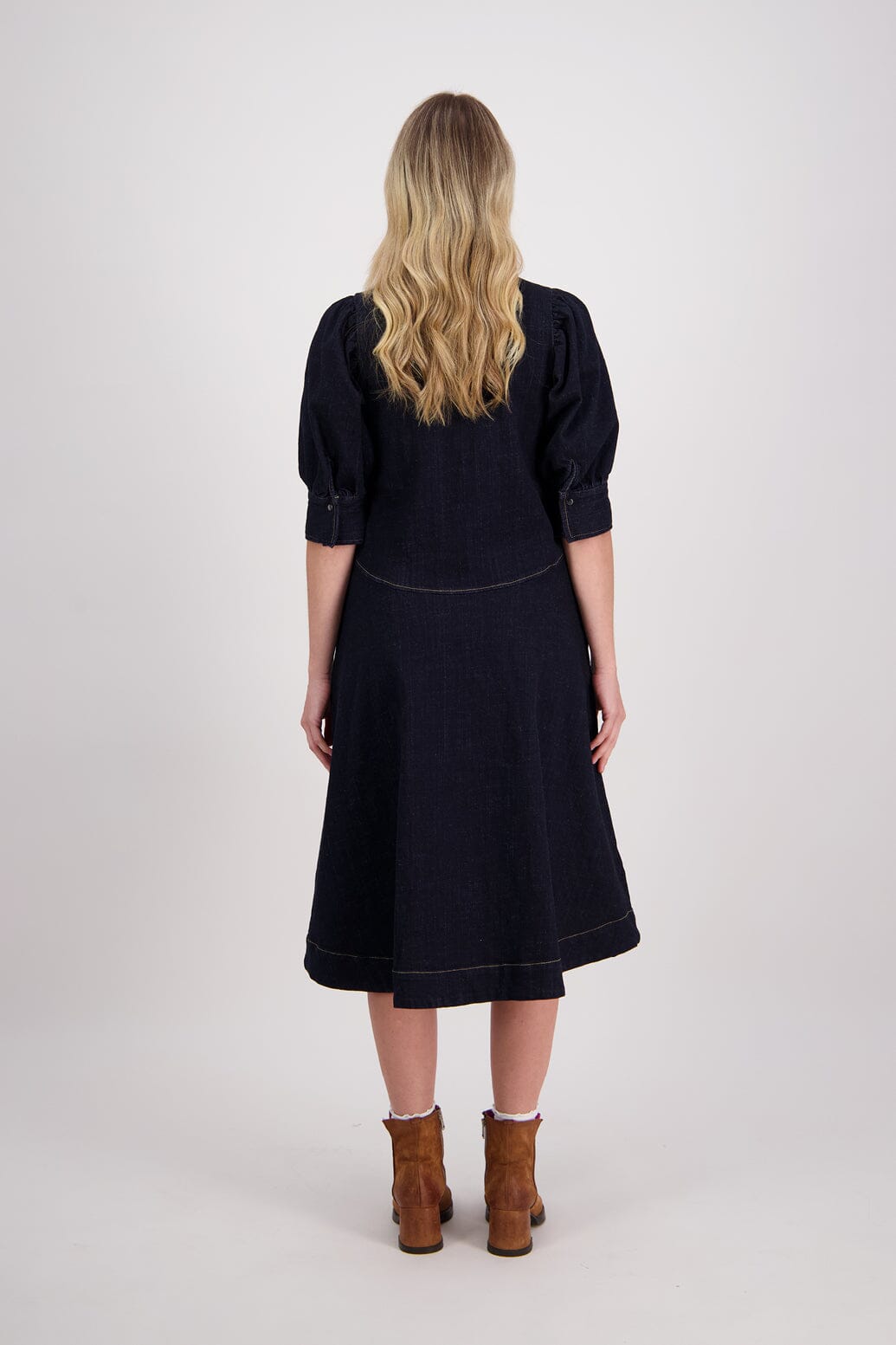 Huxley Dress - Denim