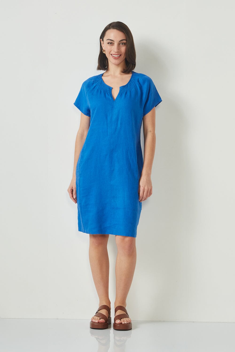 JOANNA DRESS COBALT