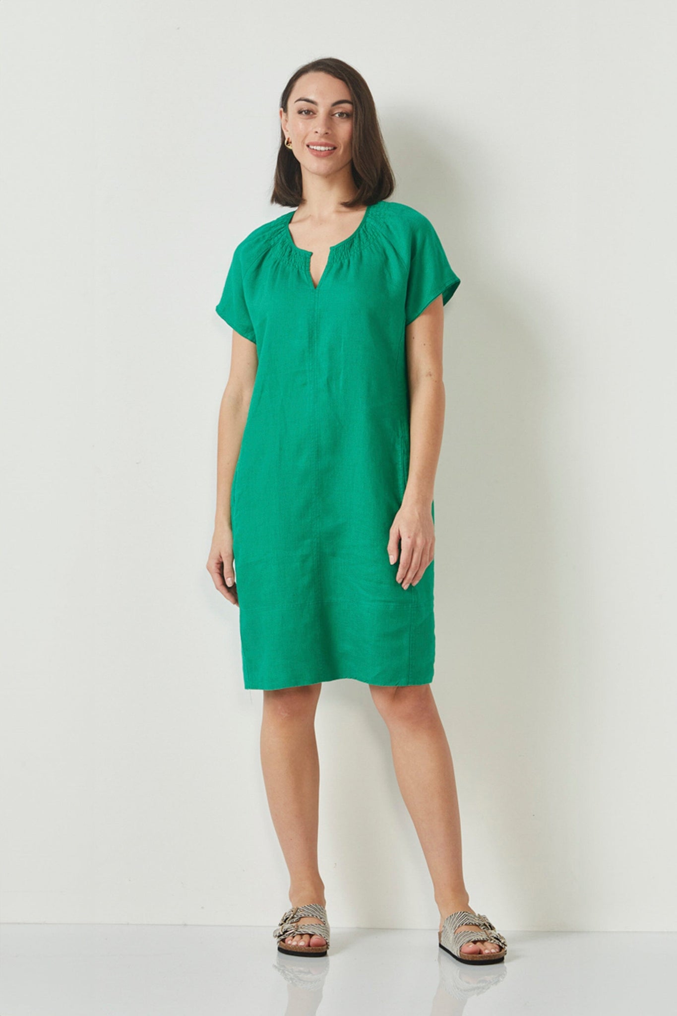 JOANNA DRESS GREEN