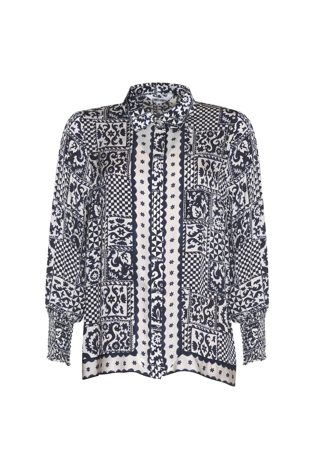 Athena Shirt - Indigo Multi