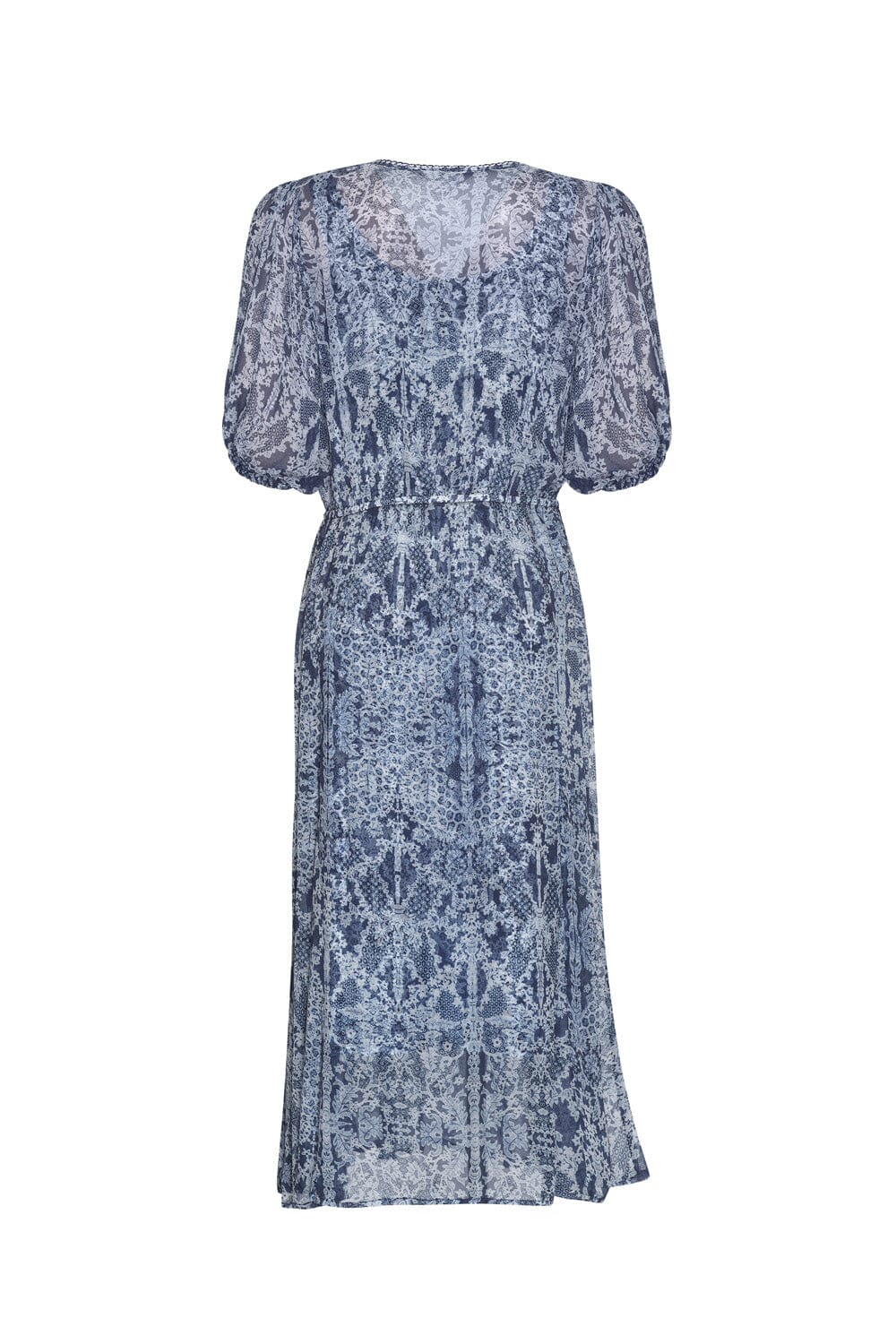 Arezzo Midi Dress - Indigo Multi