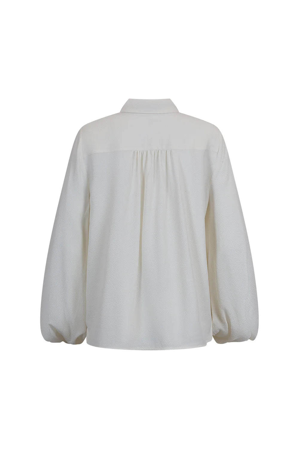 Georgie Shirt Silk White