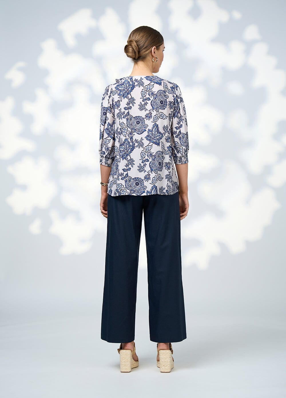 Indie Blouse Bone Multi