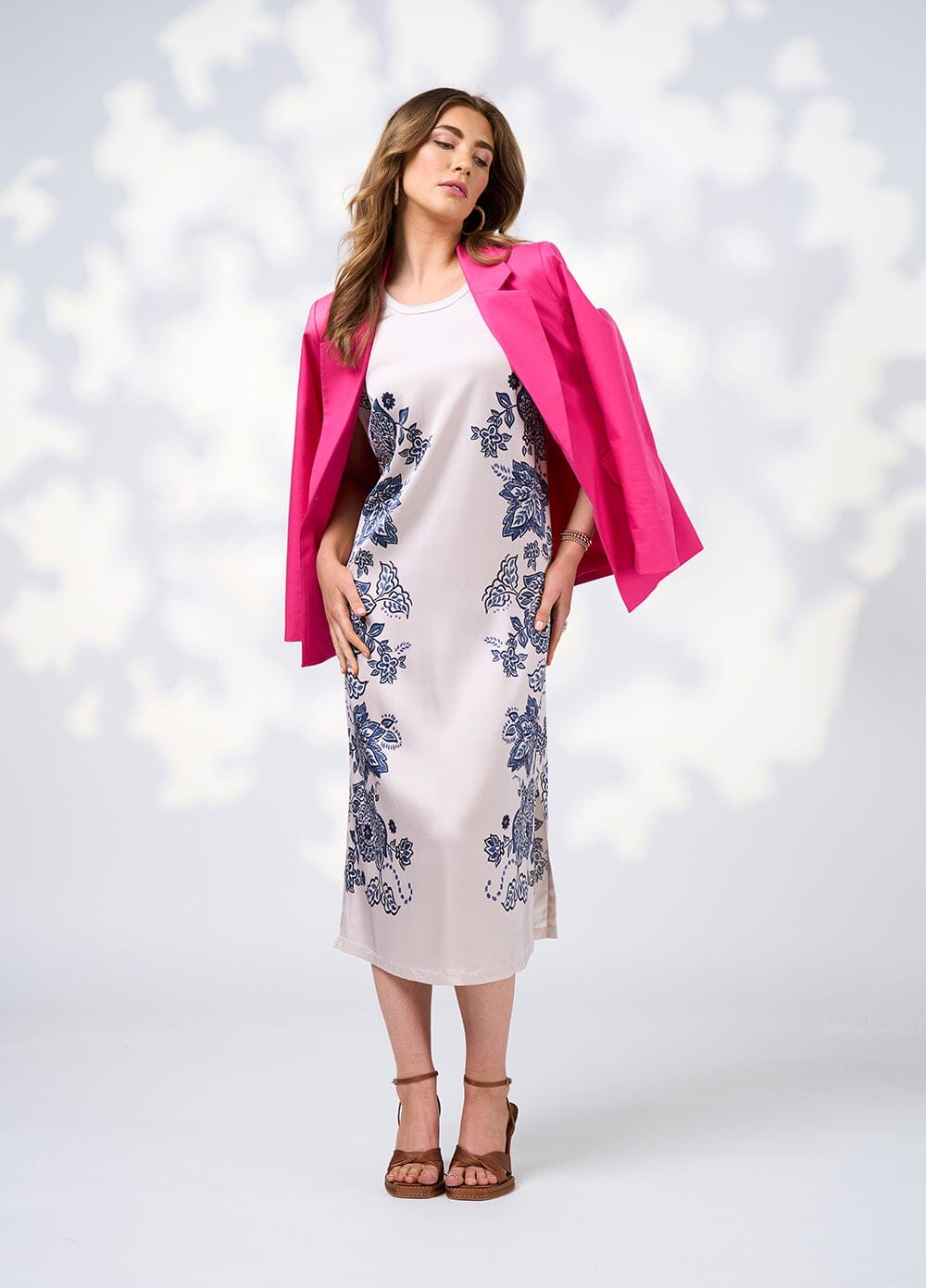 Willa Blazer Fuchsia