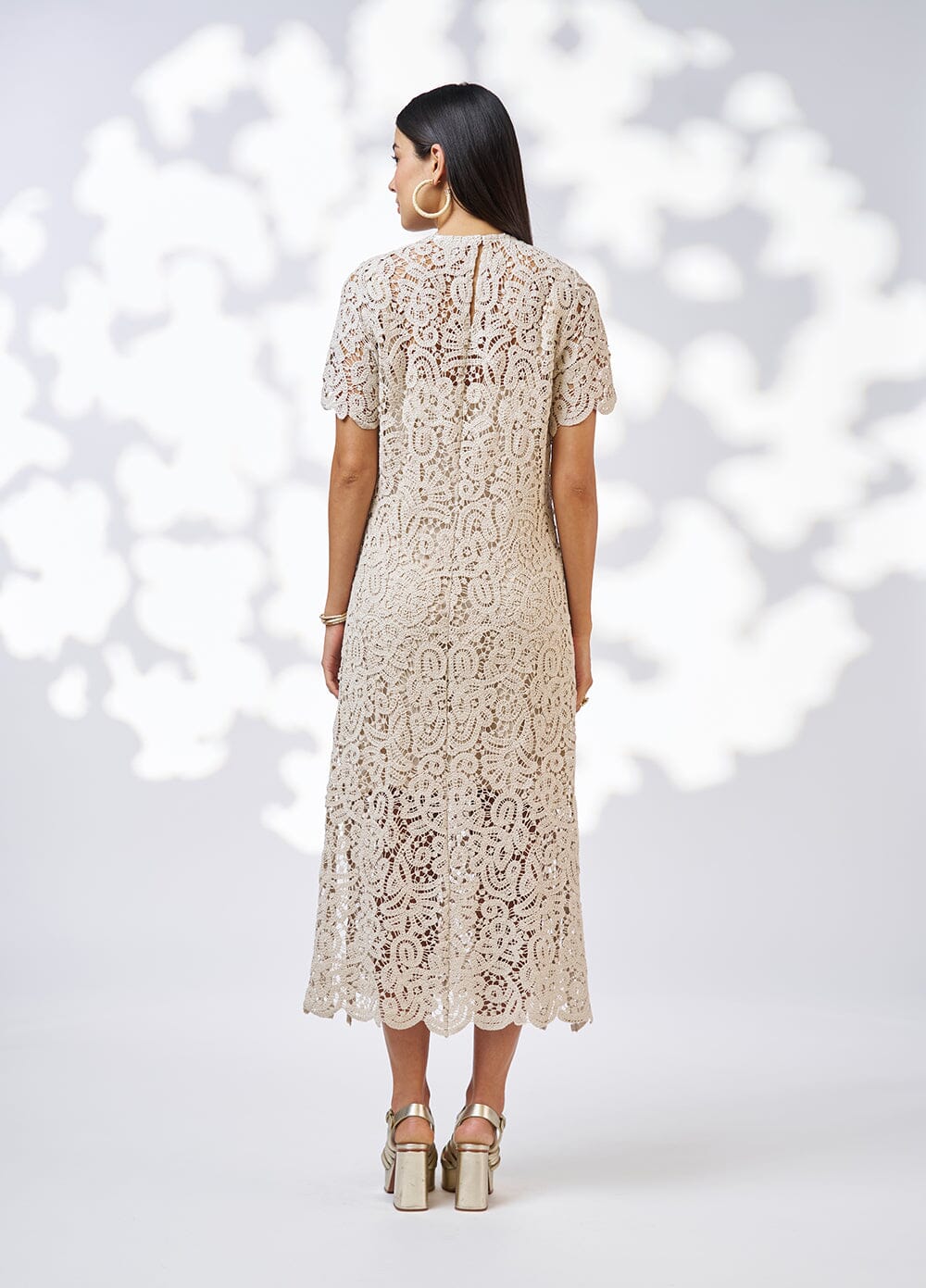 Harlo Midi Dress Stone
