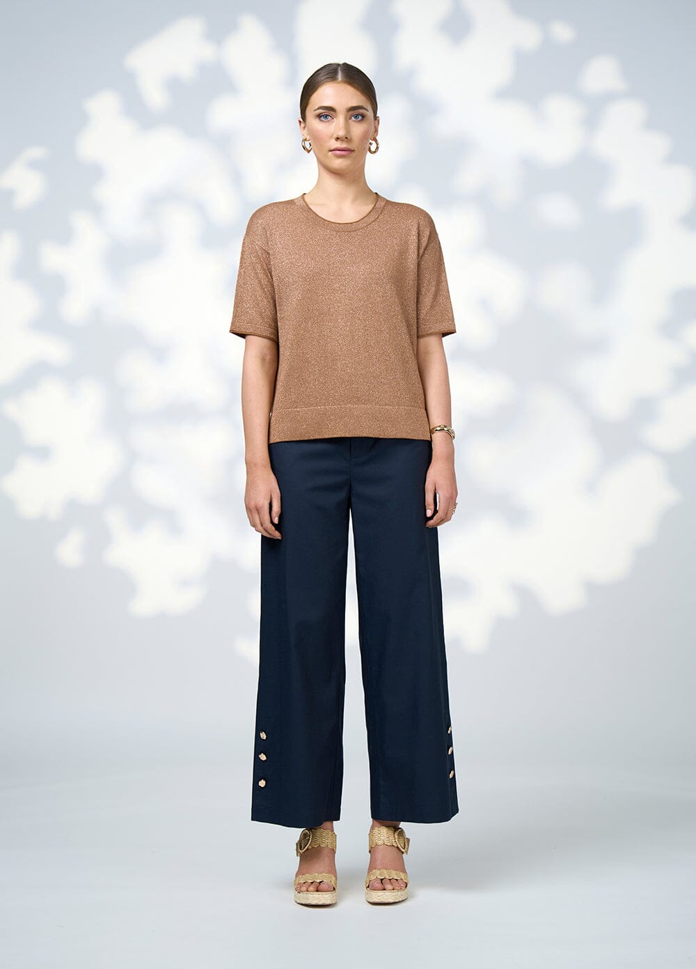 Mica Tee Bronze Shimmer