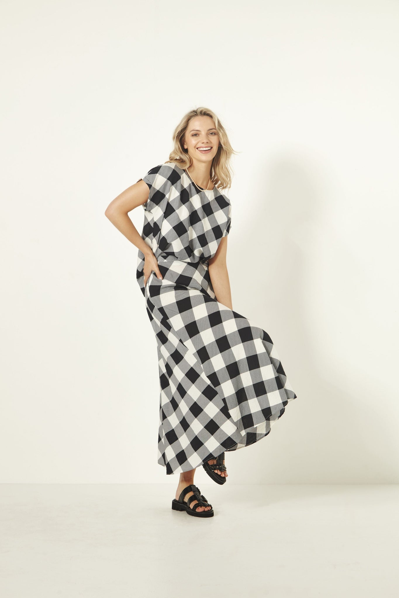 Valeria Skirt - Gingham