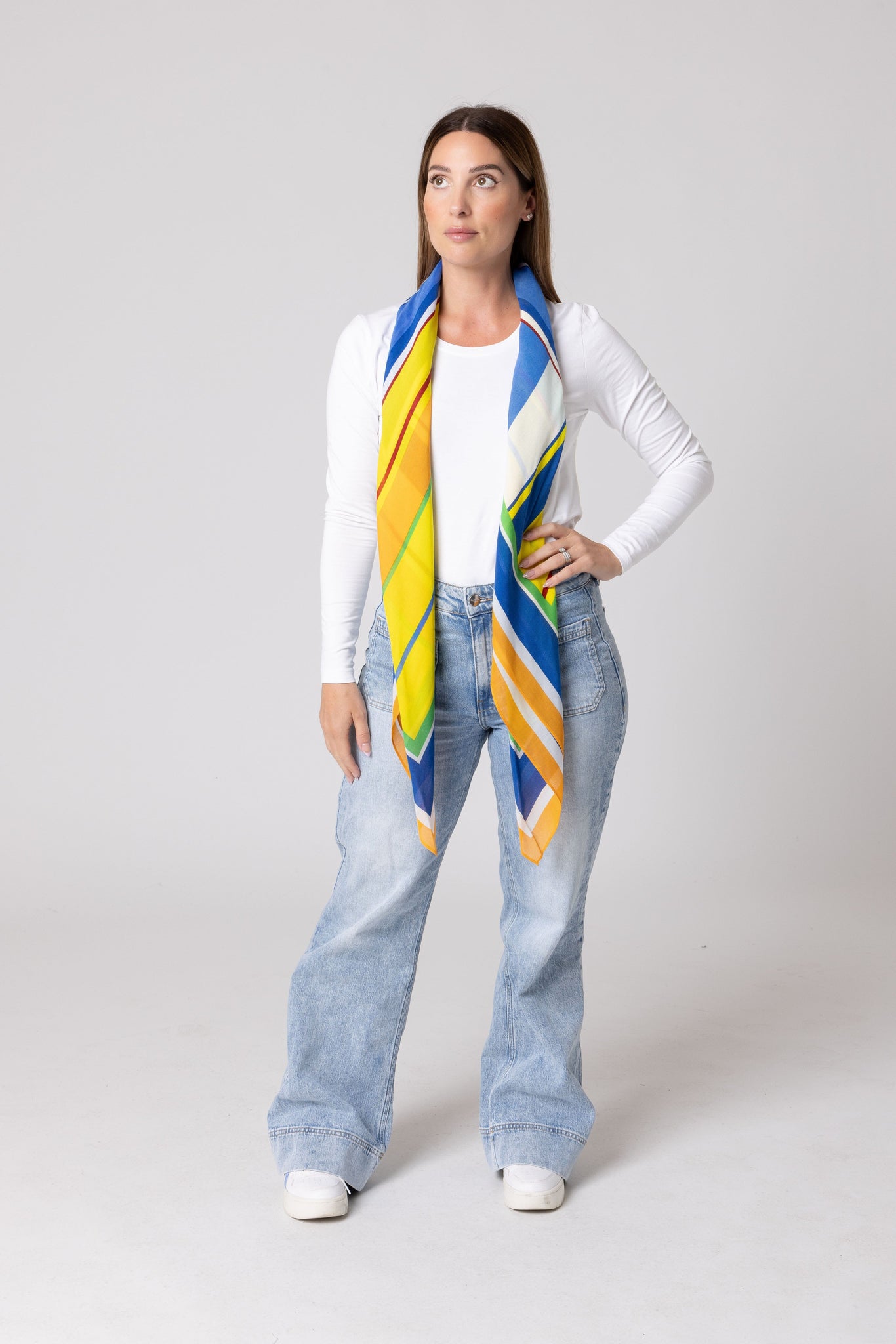 The Lonergan Cashmere Model Scarf