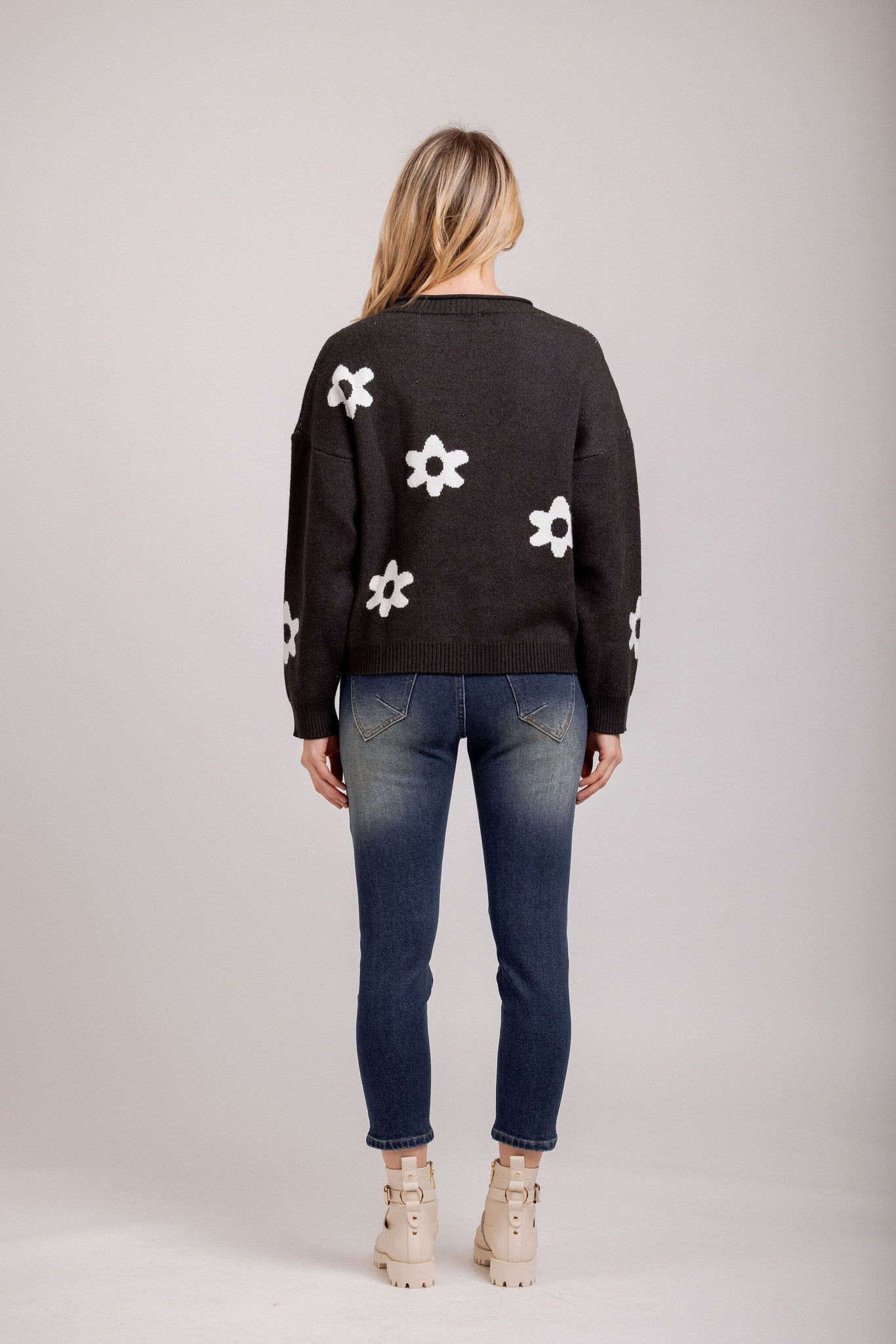 Zoe Knit Charcoal