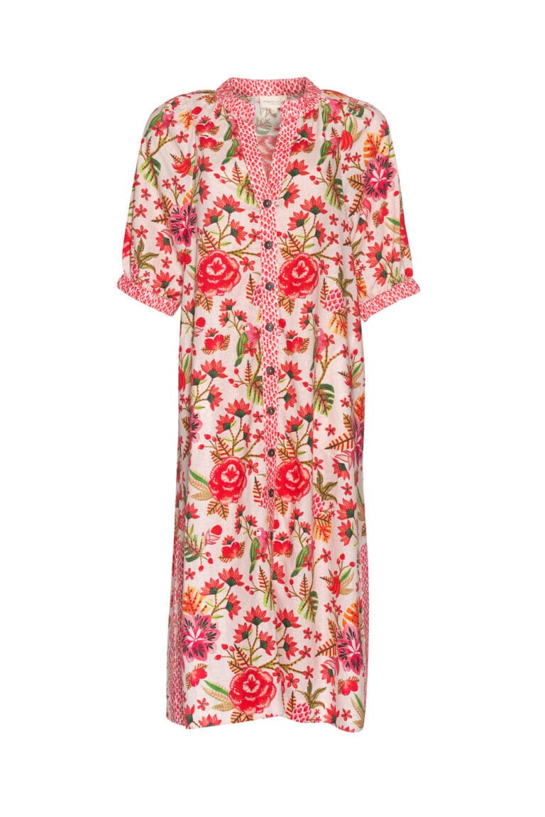 Polly Wants Shirt Dress - Multi”