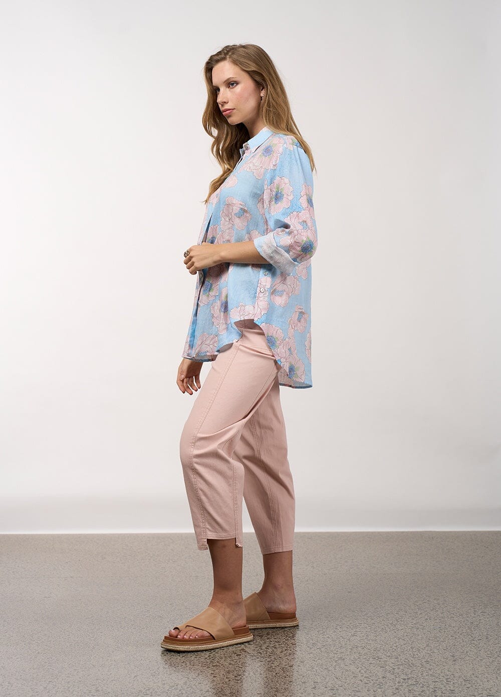Poetic Shirt Eggshell Multi